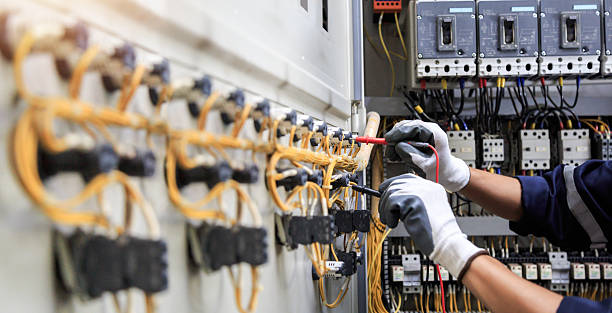 Professional Electrician technician working in Black Hammock, FL